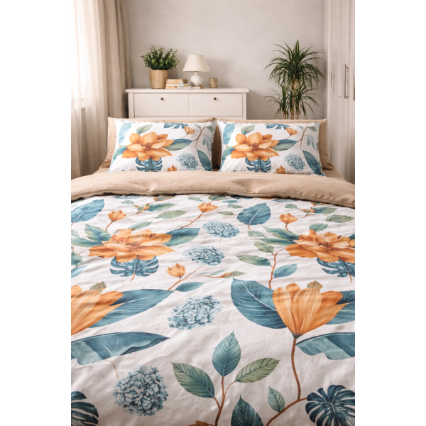 Постільна білизна Love You Ранфорс Тропічна казка