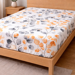 Простирадло на гумці бязь 160х200+25см Мелодія Love You