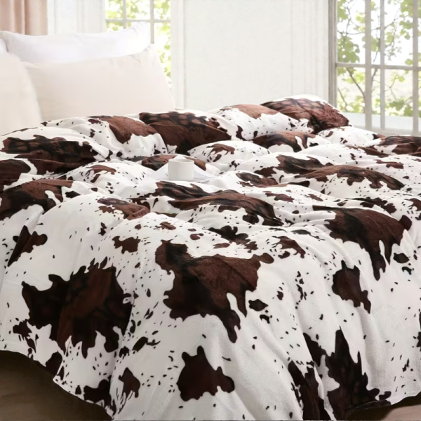 Плед флісовий Корівка Love You