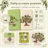 Набір вафельних рушників 2 шт 40x60 см Олива білий/салат LoveYouHome
