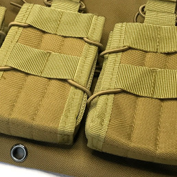 Комплект сумок для магазинів AK/AR та рукавички тактичні повнопалі UAD