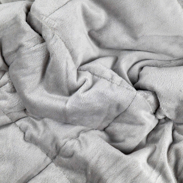 Ковдра велюрова обтяжена 8 кг антистресова 150х200 см Love You