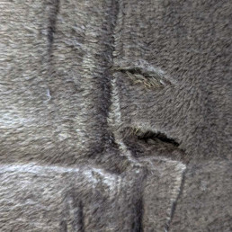 Уцінка!!! Плед фліс однотонний графіт 200х220 см Love You