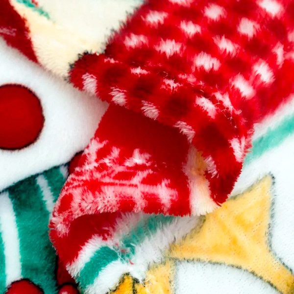 Плед фліс Святкові каченята 150x200 см Love You