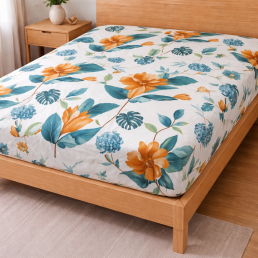 Простирадло бязь gold Тропічна казка Love You