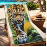 Рушник пляжний Лео 75х150 см LoveYouHome