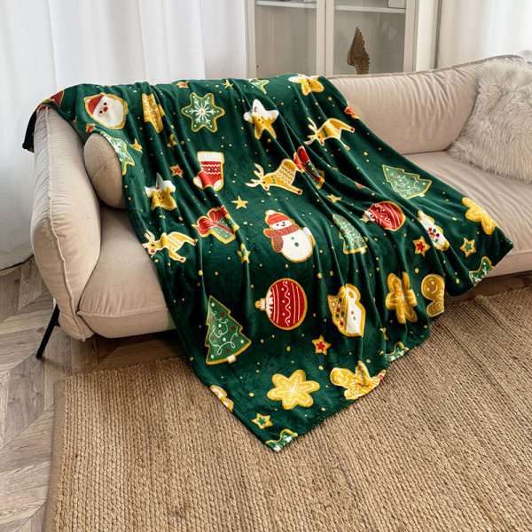 Плед фліс Зелена казка 150x200 см Love You