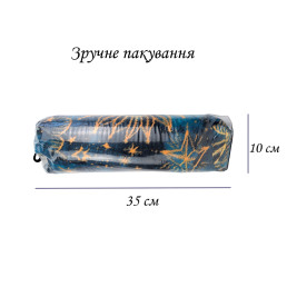 Плед фліс Зоряна ніч 150x200 см, 2 шт Love You