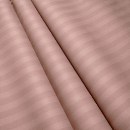 Наволочка 50×70 см мікрофібра Страйп капучино Love You