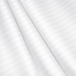 Наволочка 45×68 см мікрофібра Страйп біла Love You