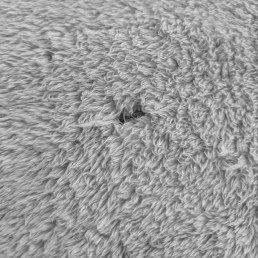 Уцінка!Плед-ковдра з шерпи та флісу світло-сірий 200х220 Love You