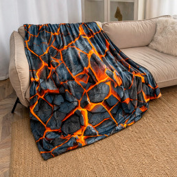 Набір із двох пледів фліс Лава 150x200 см Love You