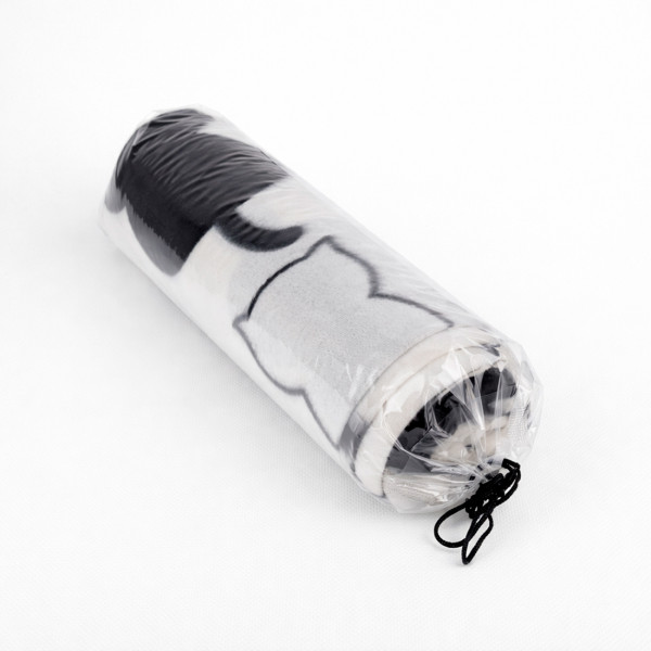 Набір із двох легких флісових пледів Чорні та білі котики 150x200 см Love You