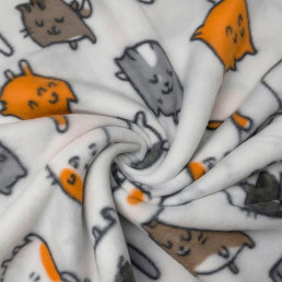 Набір із двох легких флісових пледів Веселі котики 150x200 см Love You