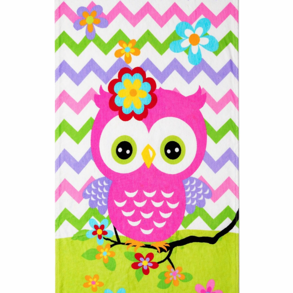 Рушник пляжний Совеня 75×150 см LoveYouHome