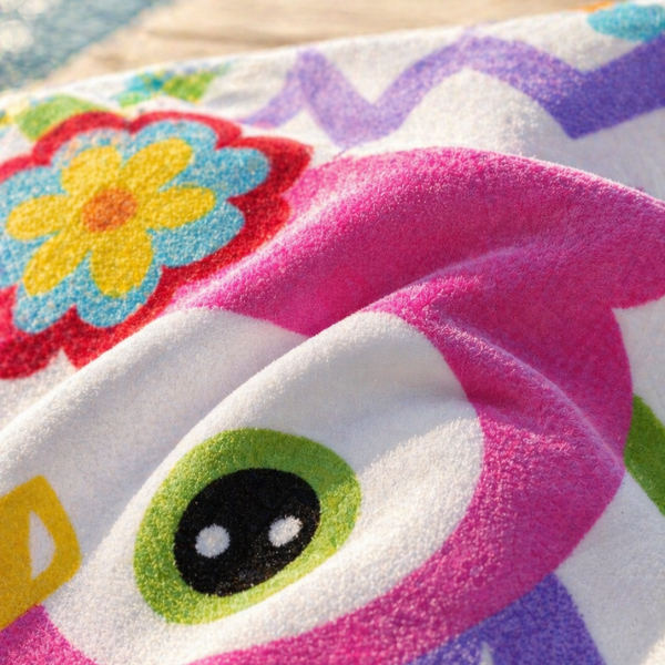 Рушник пляжний Совеня 75×150 см LoveYouHome