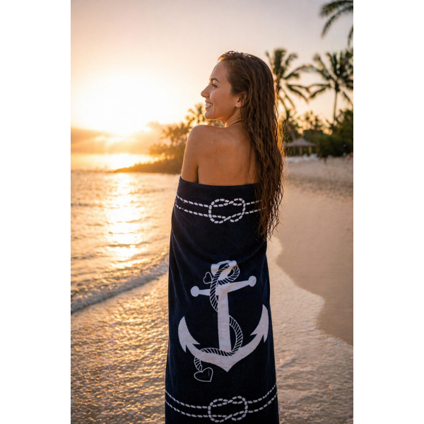 Рушник пляжний Бриз 75×150 см LoveYouHome