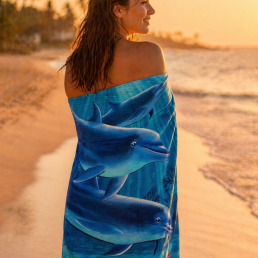 Рушник пляжний Лагуна 75х150 см LoveYouHome