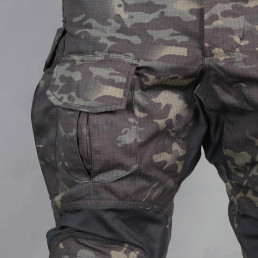 Тактичні бойові штани Gen3 Emerson Чорний мультикамуфляж