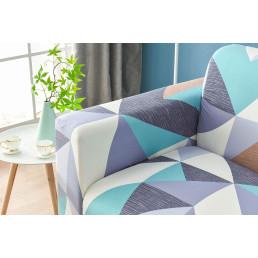 Чехол на кресло универсальный трикотажный 032 Love You