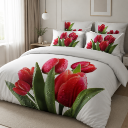 Постільна білизна Love You Сатин 3D Блиск STP558